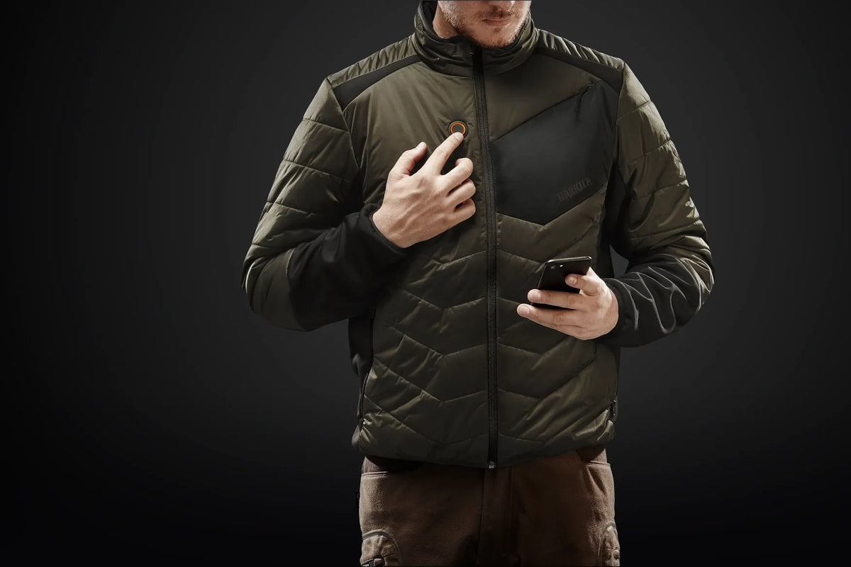 Härkila Heat jacket - Willow green/Black