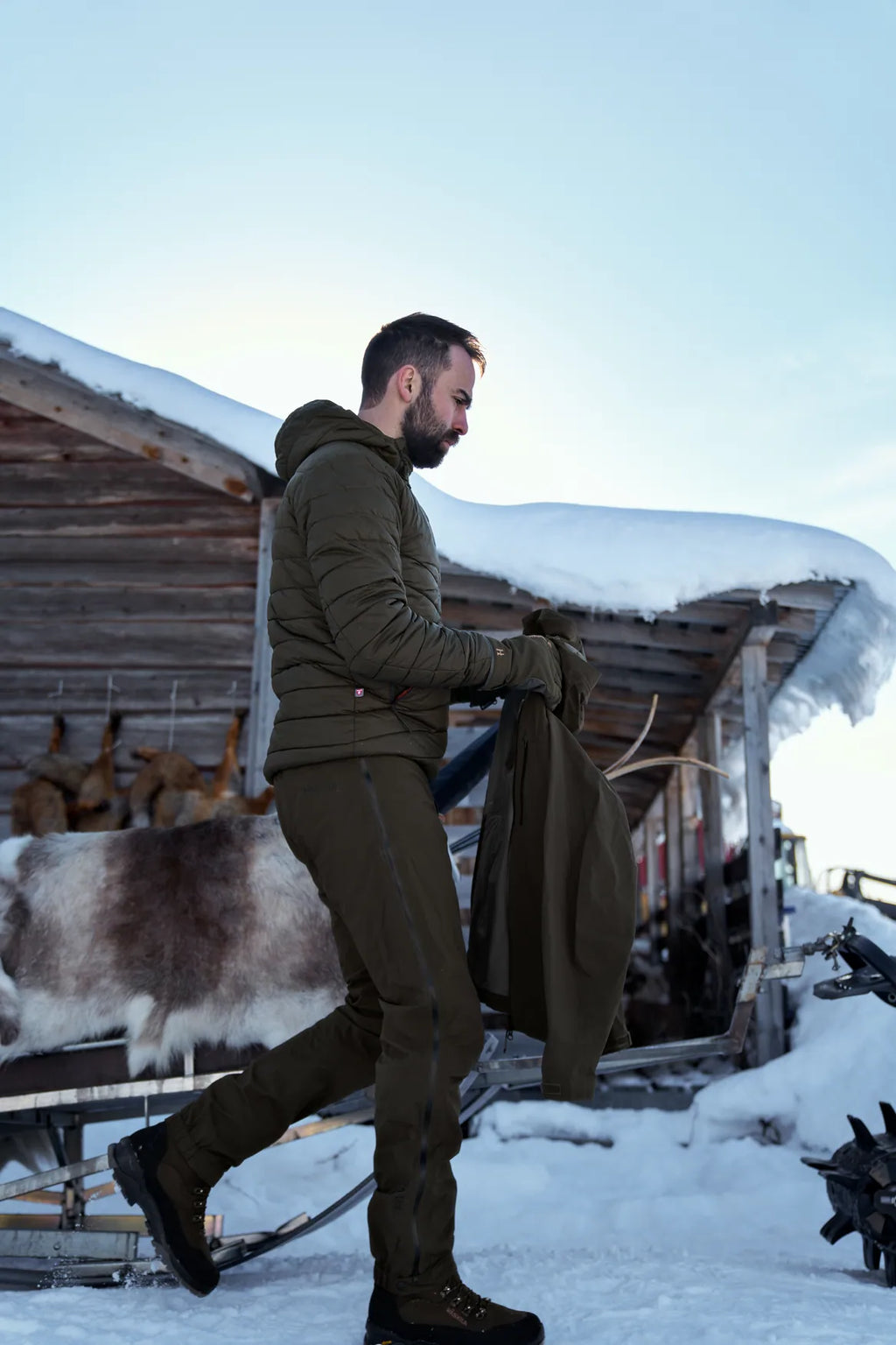 Logmar HWS packable trousers - Willow green