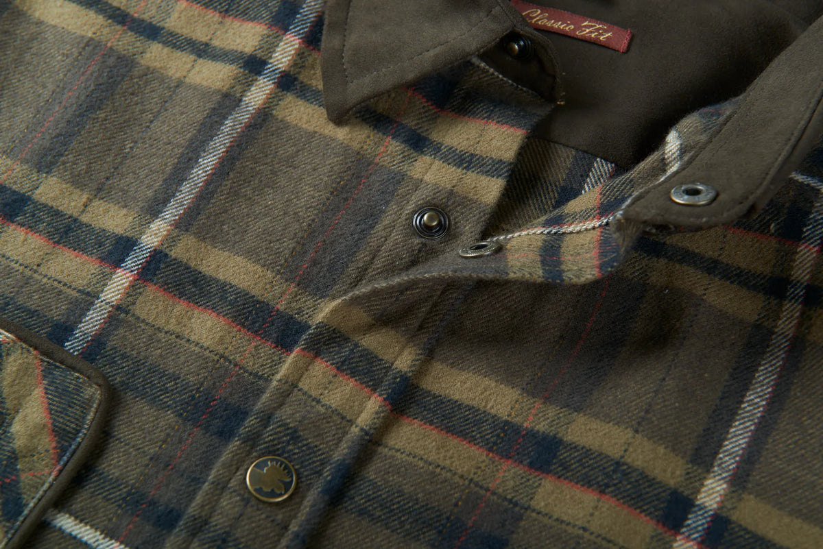 Pajala shirt - Willow green check
