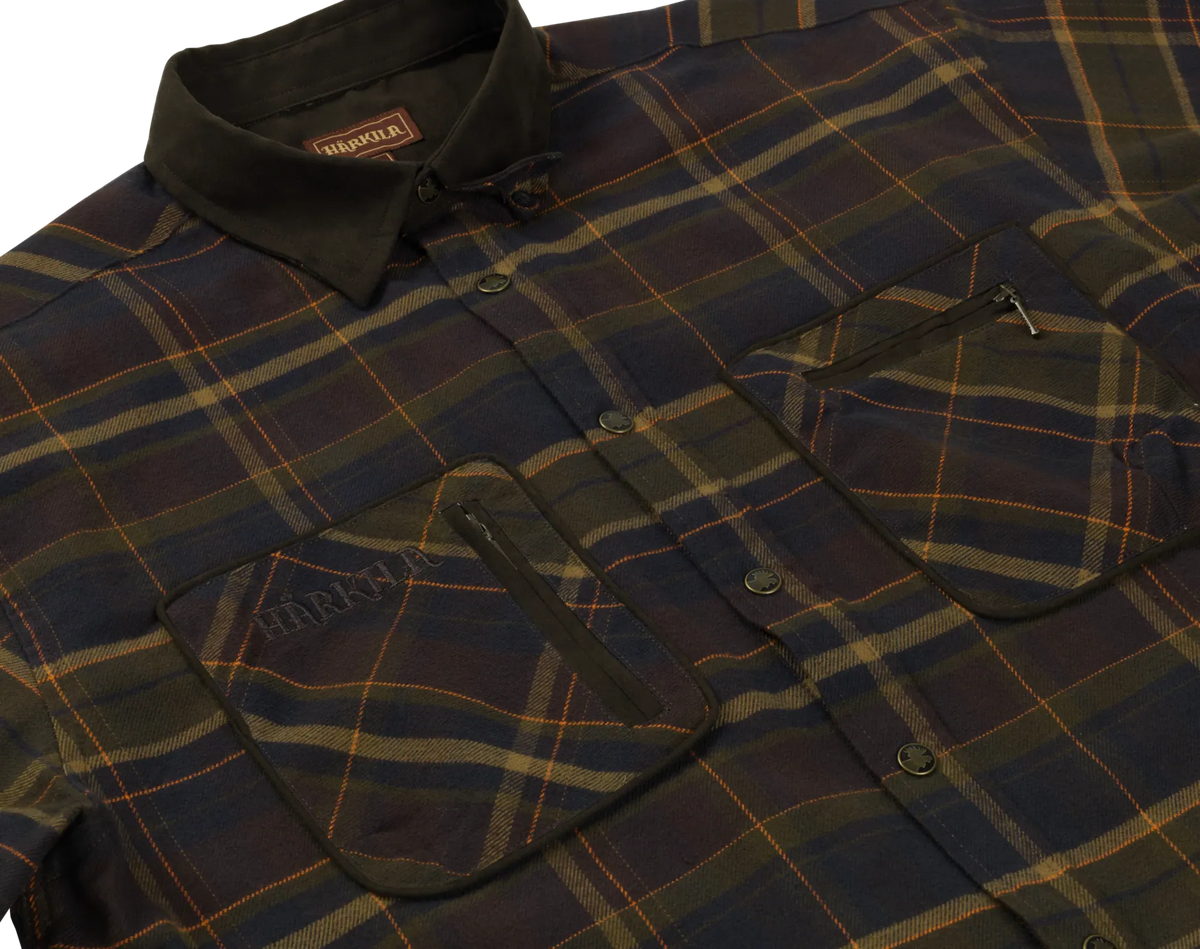 Pajala shirt - Mellow brown check