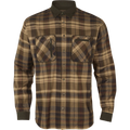 Pajala shirt - Beige w/brown
