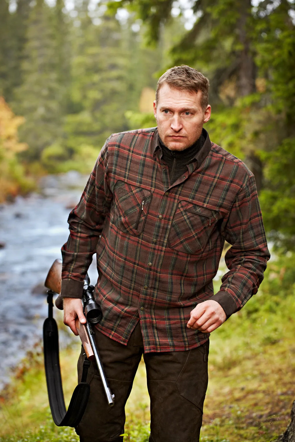 Pajala shirt - Red check