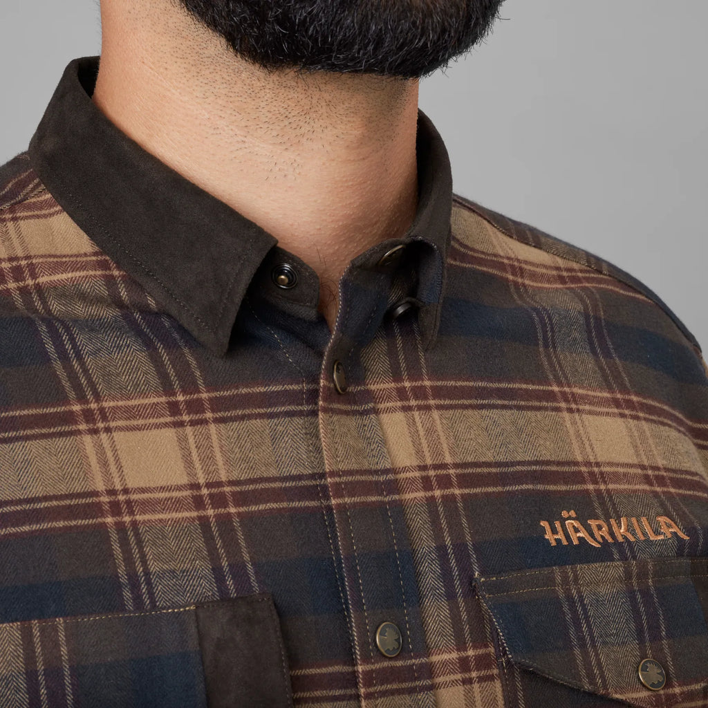 Aivak L/S shirt - Burgundy