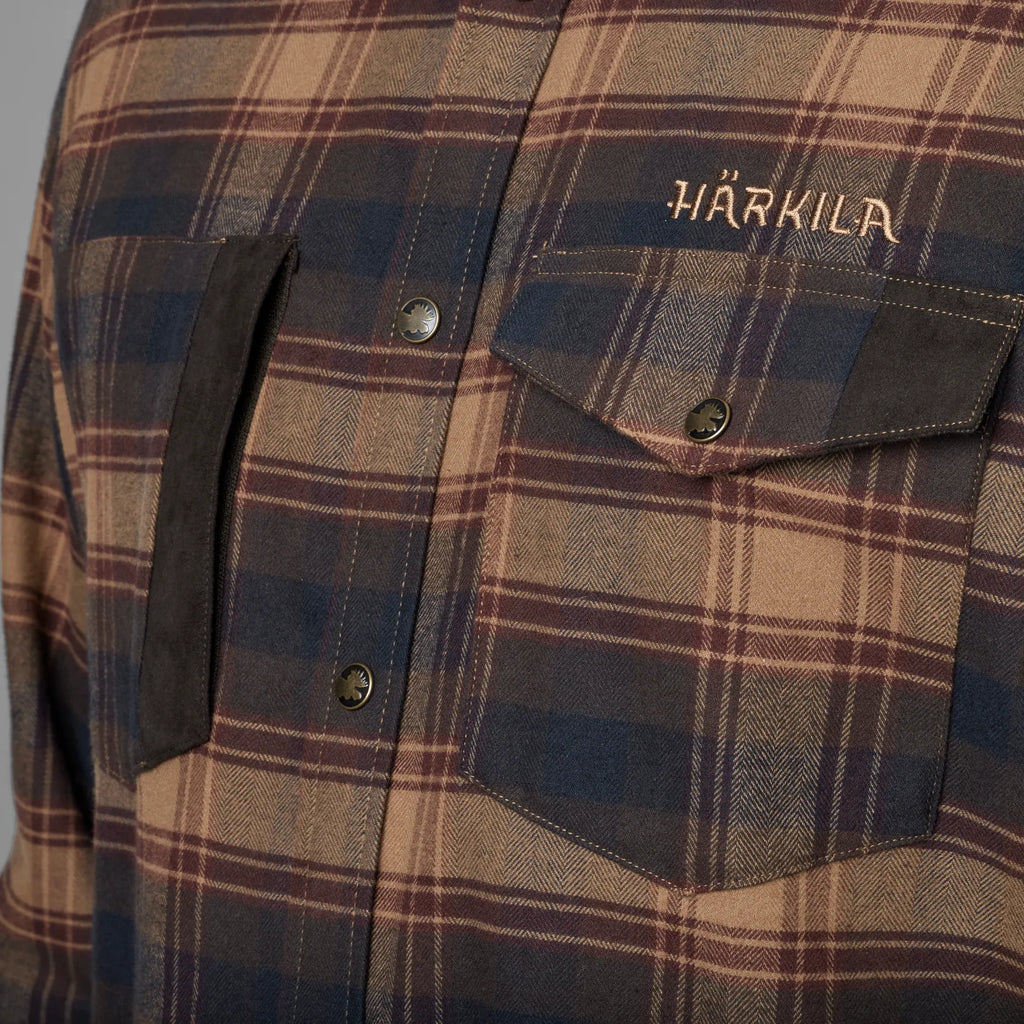 Aivak L/S shirt - Burgundy