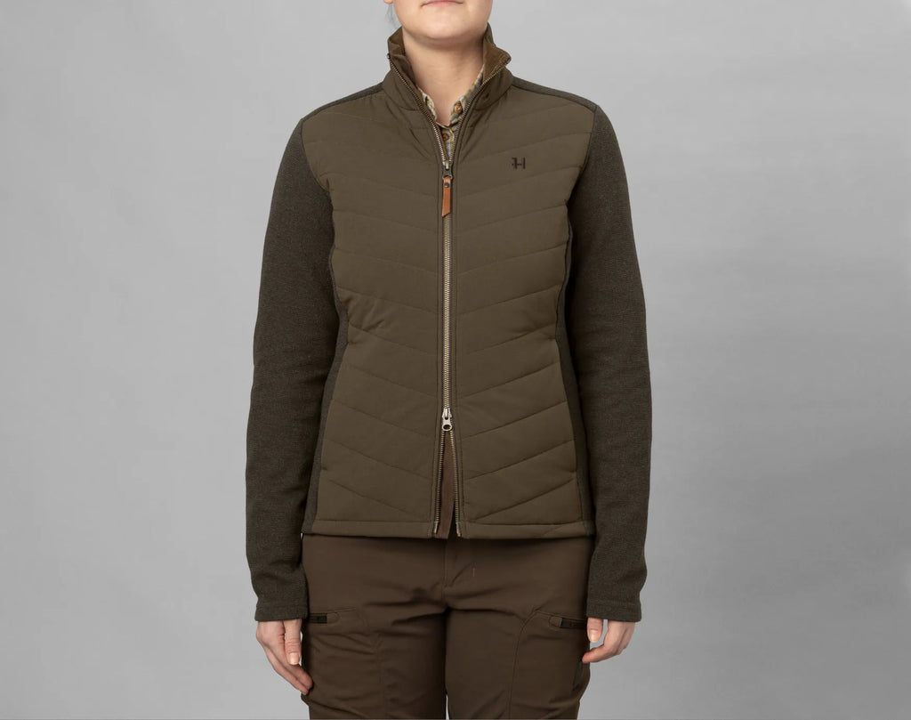 Sandhem Pro Insulated  cardigan Women - Willow green