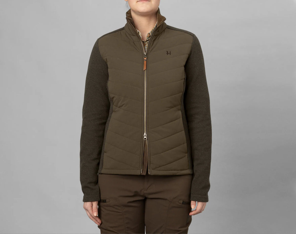 Sandhem Pro Insulated  cardigan Women - Willow green