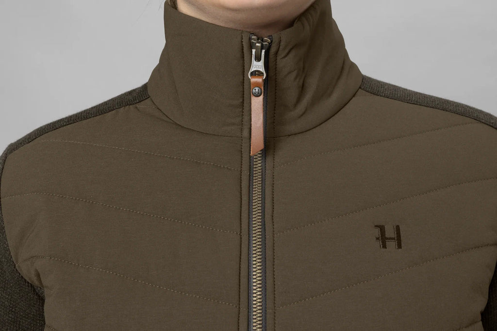 Sandhem Pro Insulated  cardigan Women - Willow green