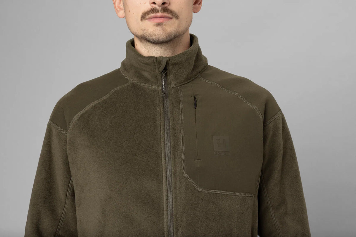 Venjan 2.0 fleece - Willow green