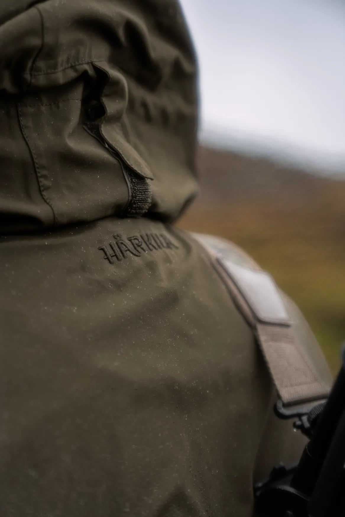 Orton tech HWS packable smock - Willow green