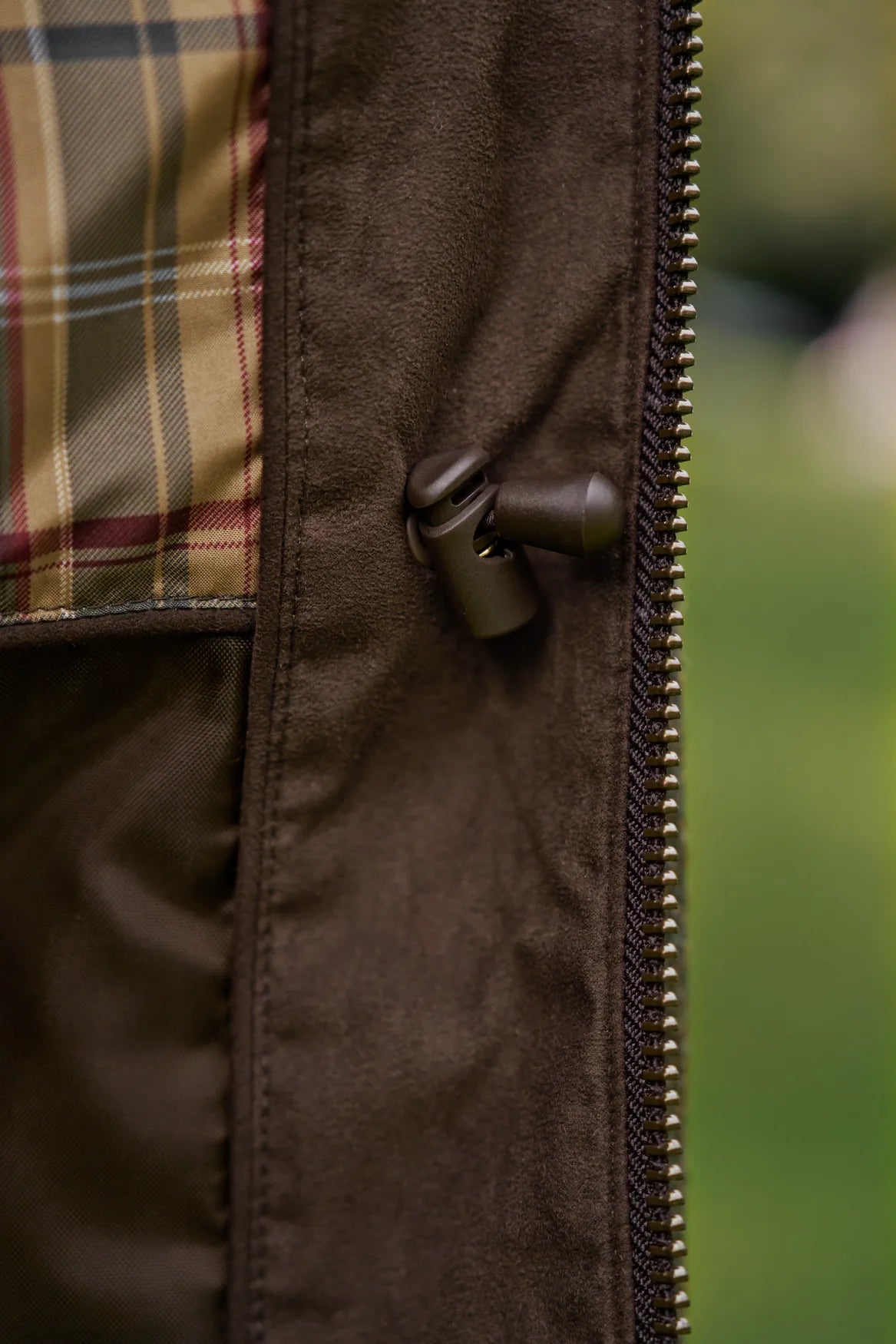 Kenmore GTX jacket - Forest green/Herringbone