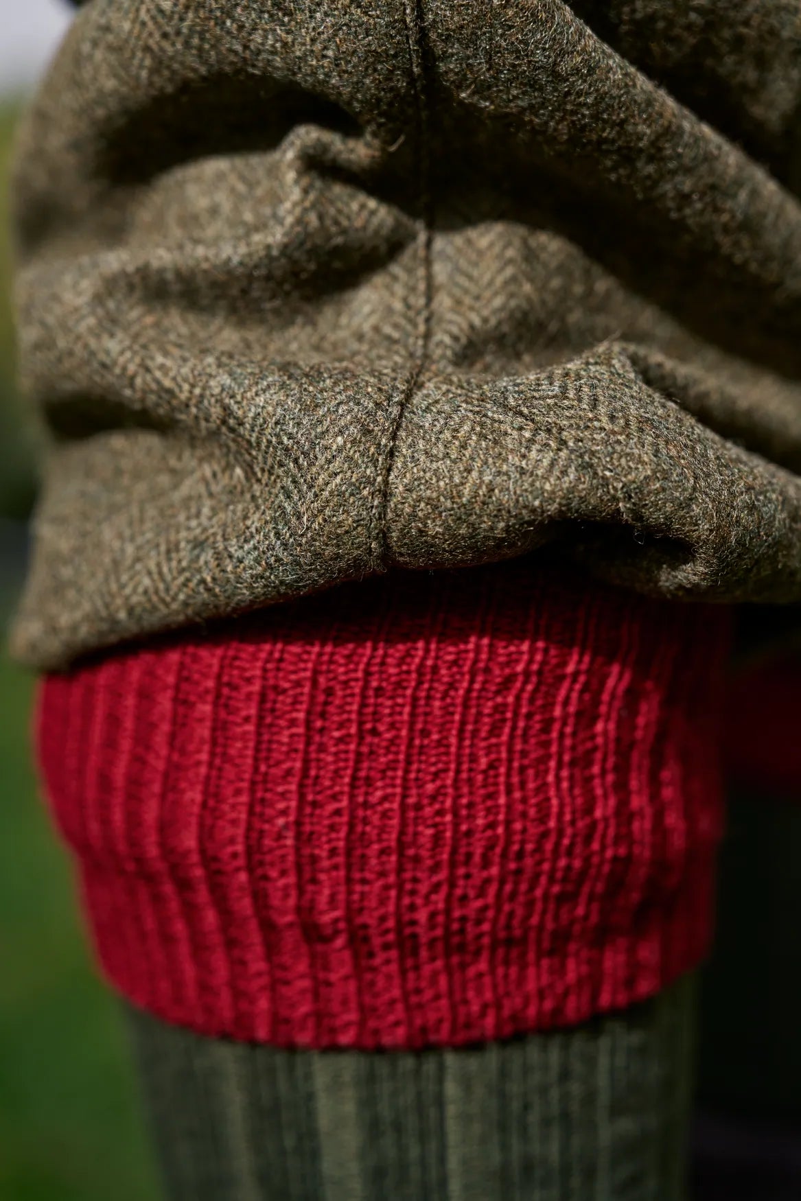 Kenmore GTX breeks - Forest green/Herringbone