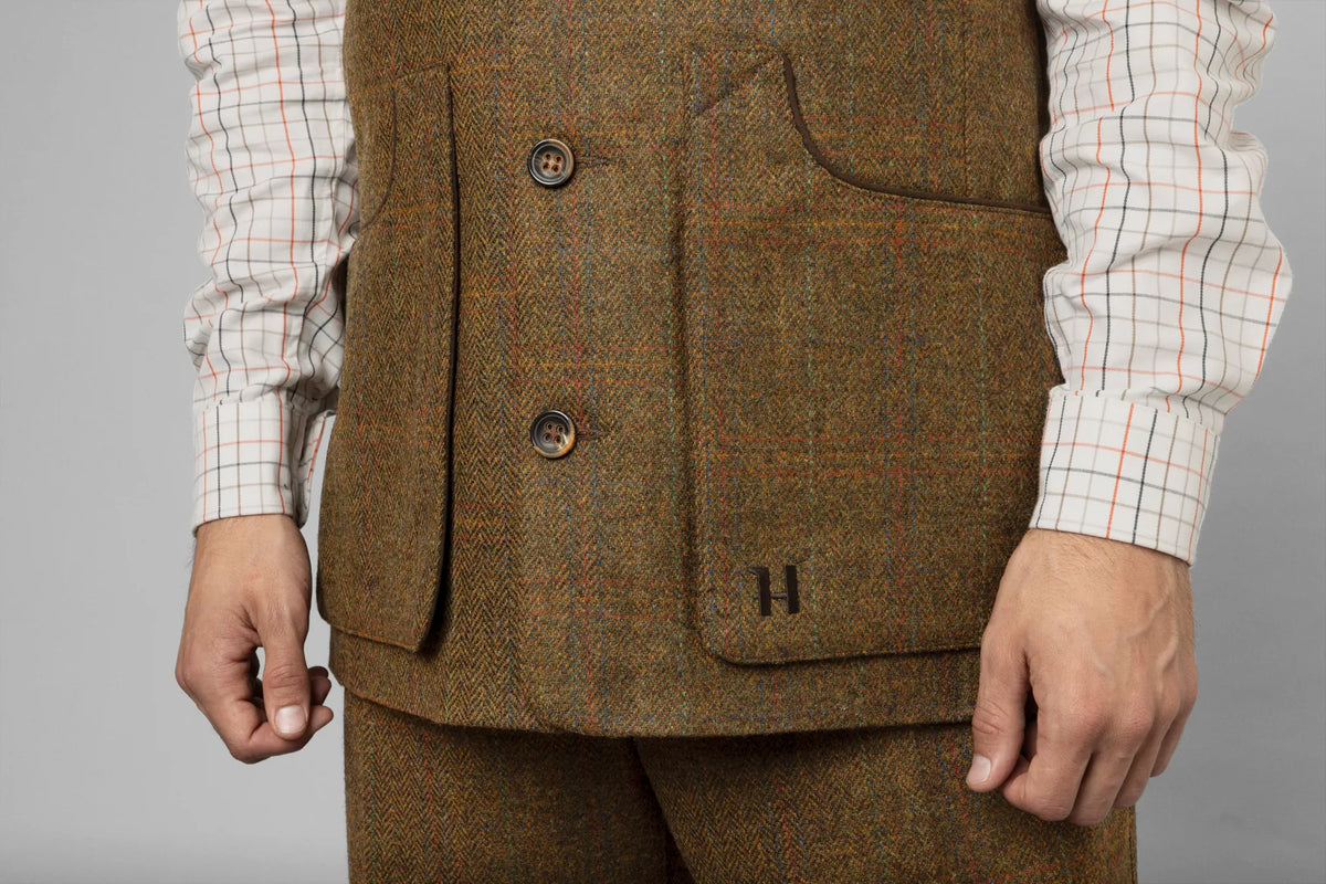 Kenmore shooting waistcoat - Terragon brown