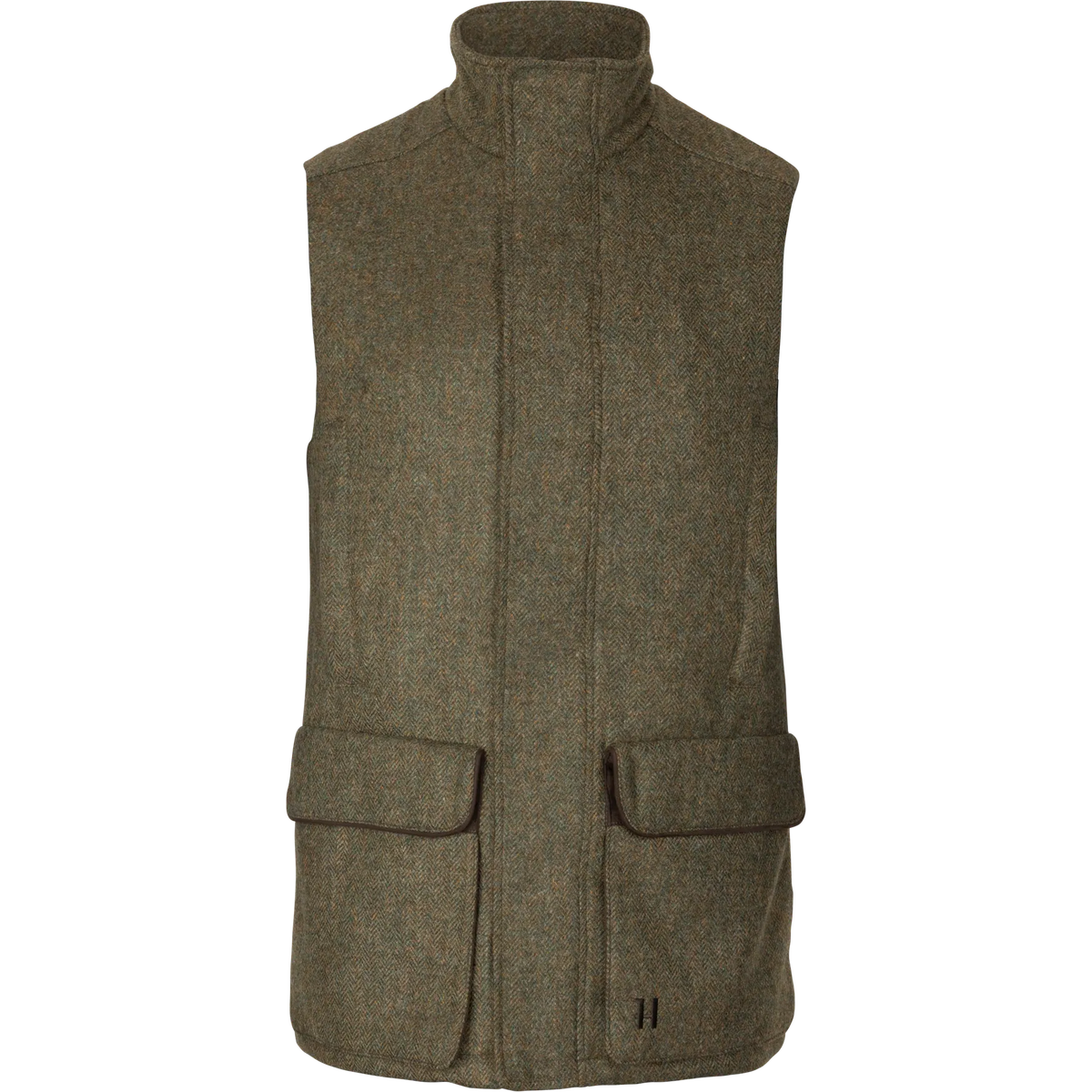Kenmore waistcoat - Forest green/Herringbone