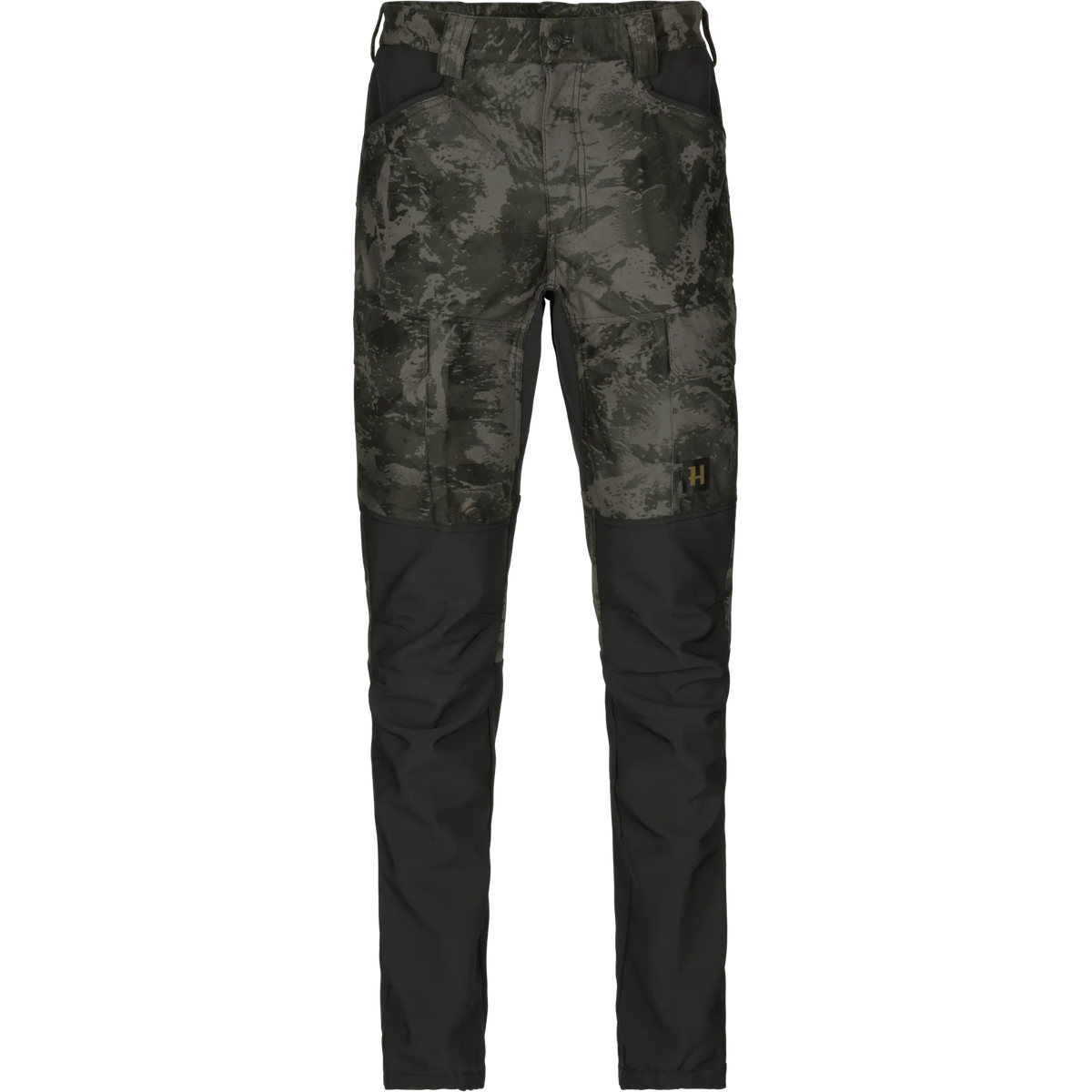 Härkila NOCTYX camo silent trousers - AXIS MSP®Black/Black