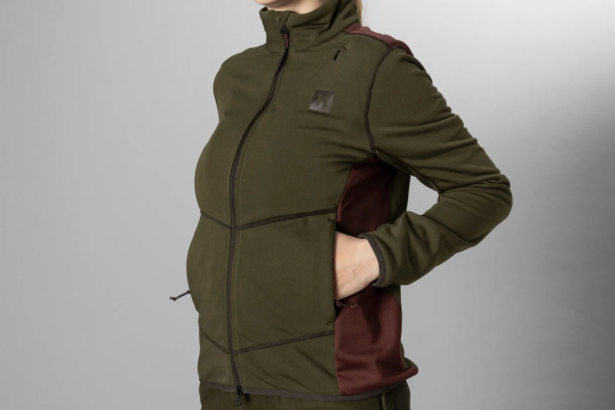Oda fleece Women - Willow green