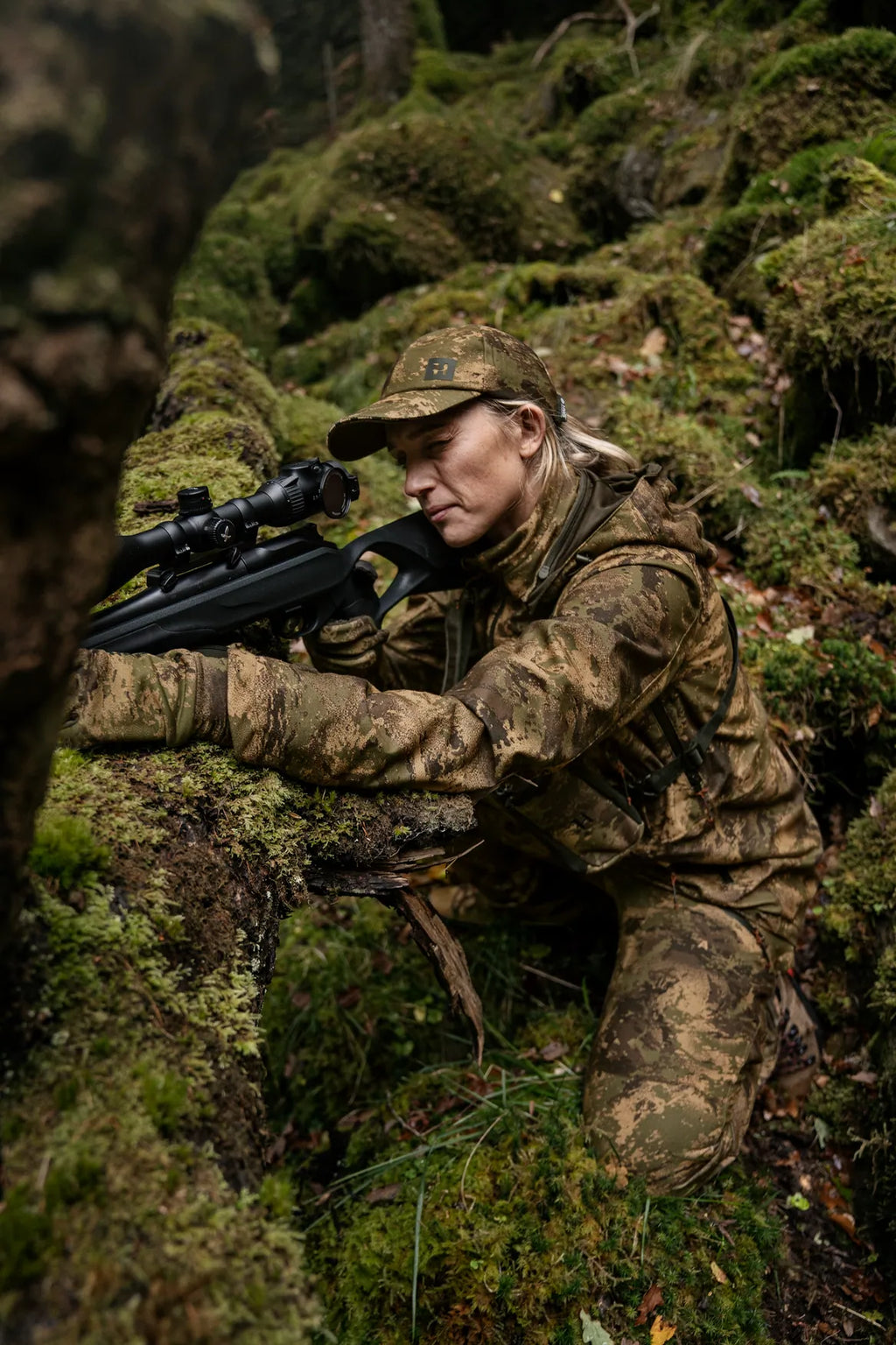 Deer Stalker camo HWS jacket Women - AXIS MSP®Forest
