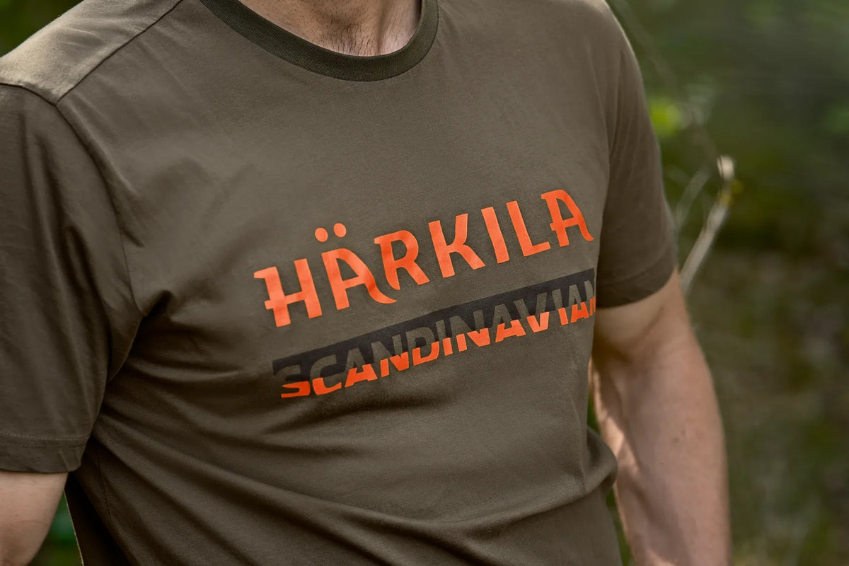 Härkila Scandinavian S/S t-shirt - Grape leaf