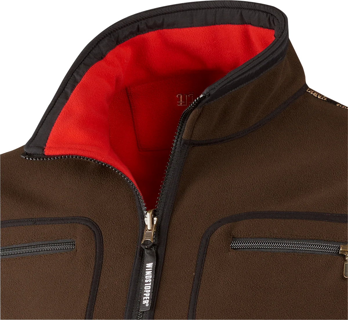 Kamko Fleece - Brown/Red