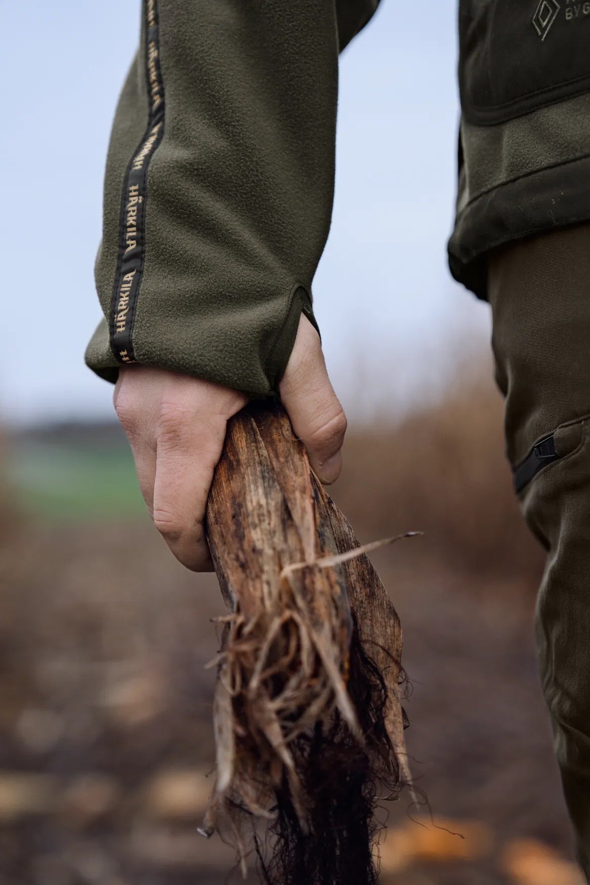 Kamko Fleece - Forest night/Rustique clay