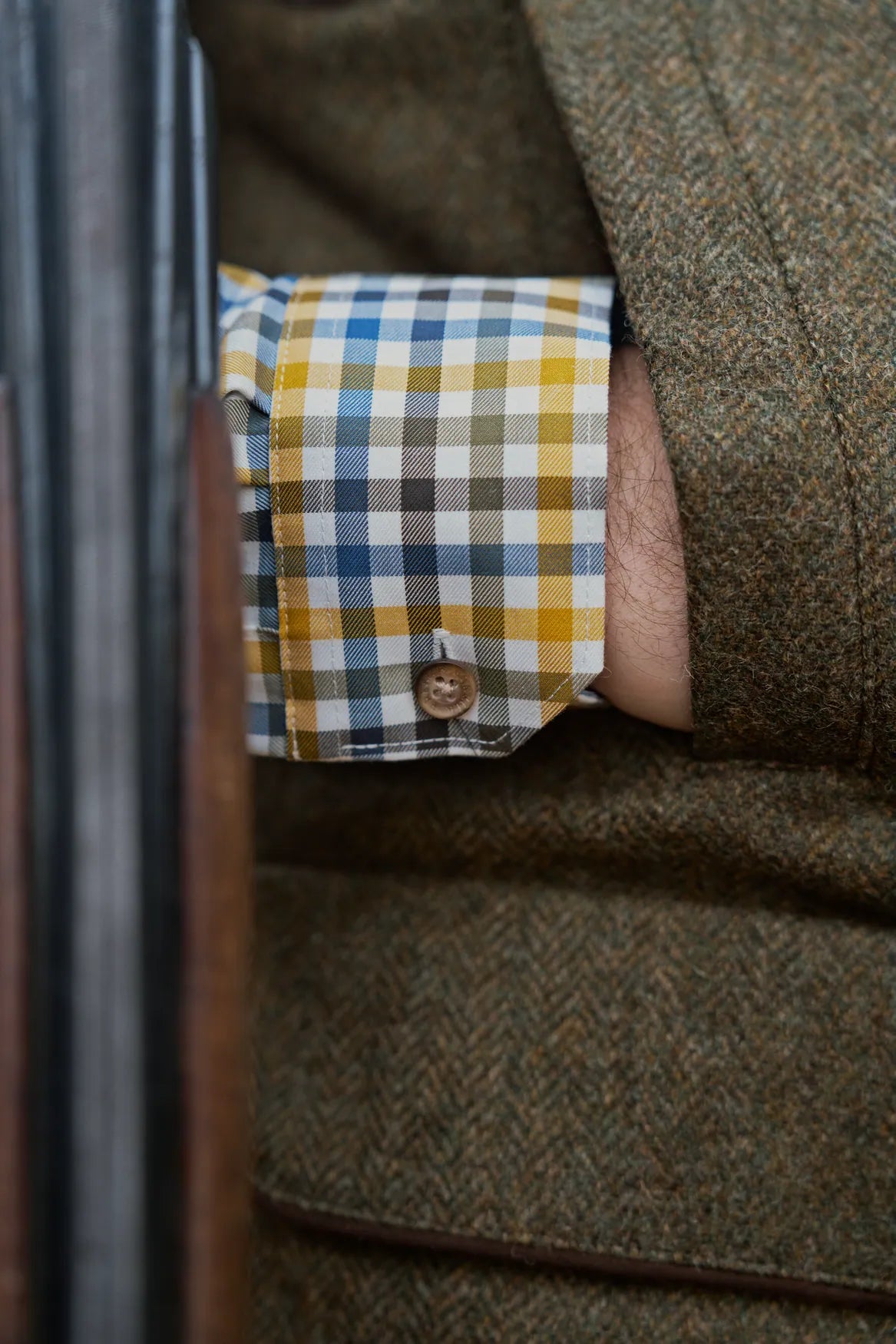 Milford shirt - Grape leaf