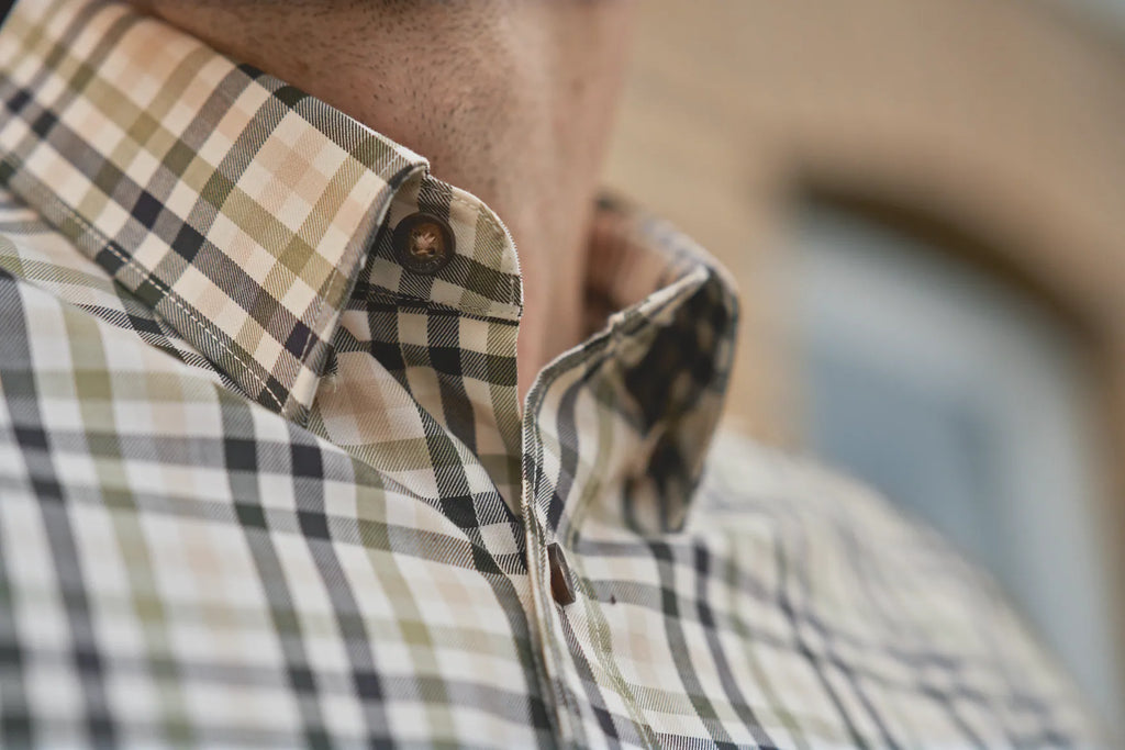 Milford shirt - Rosin/Deep well