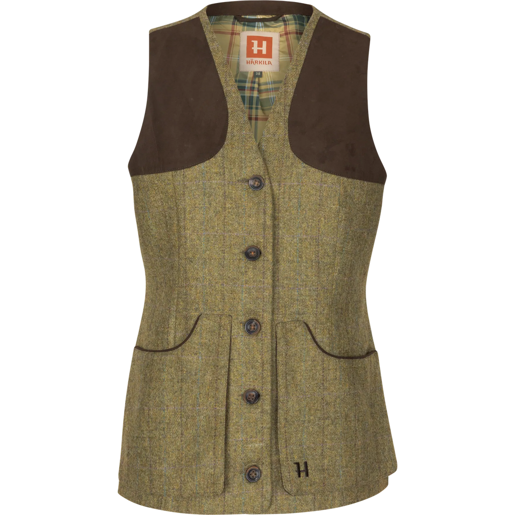 Jura shooting waistcoat Women - Olive