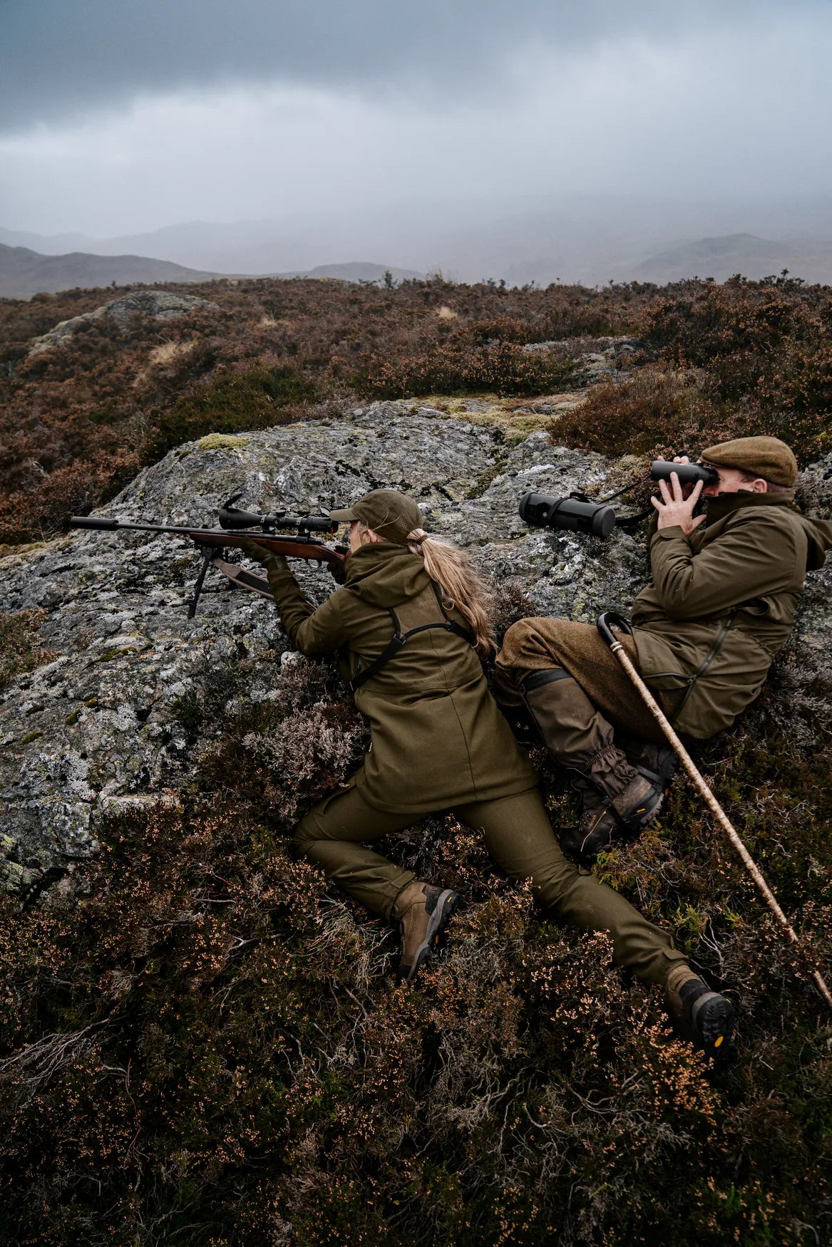 Pro Hunter GTX jacket Women - Willow green