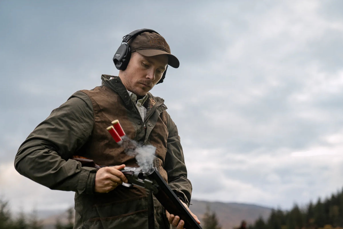 Rannoch HWS shooting jacket - Willow green