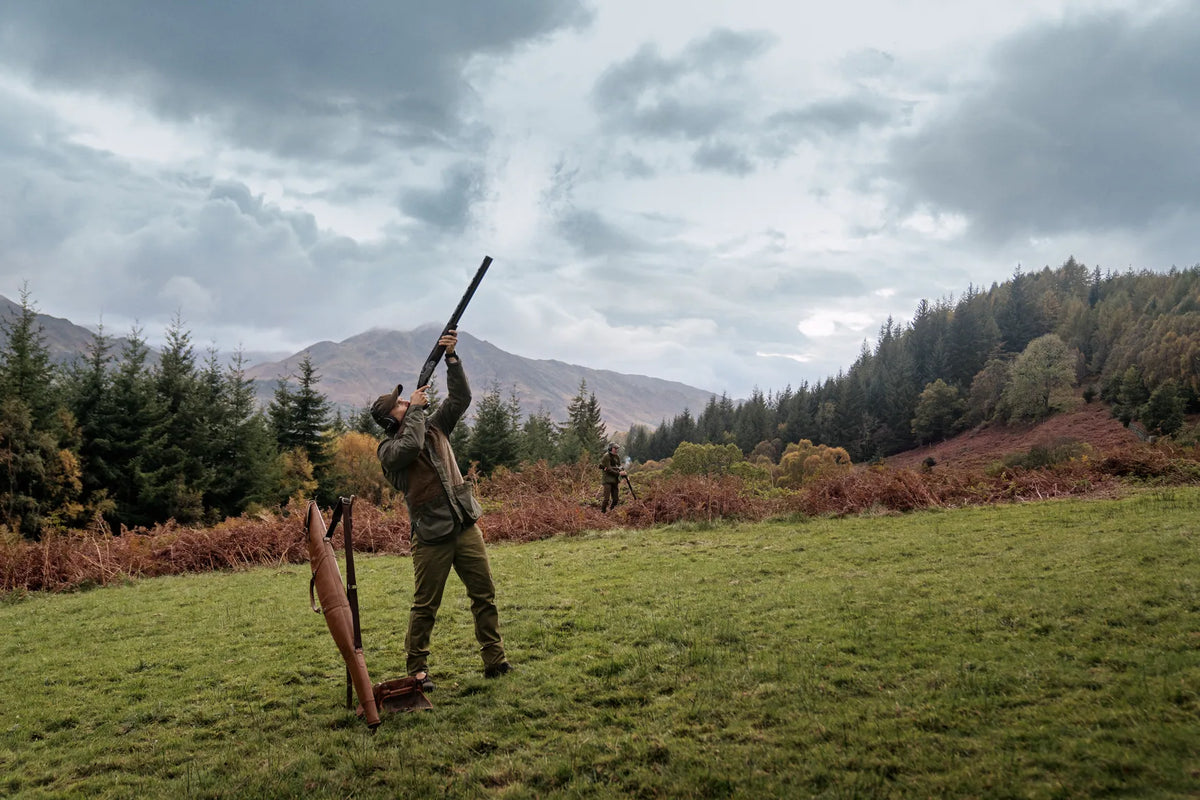 Rannoch HWS shooting jacket - Willow green