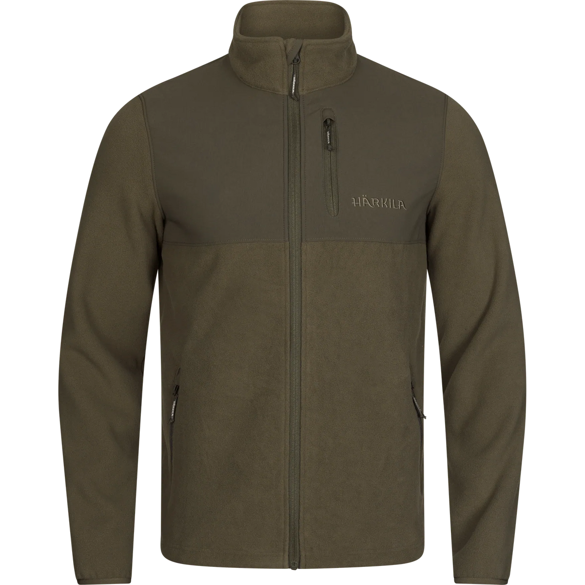 Härkila Fjell fleece jacket - Light willow green