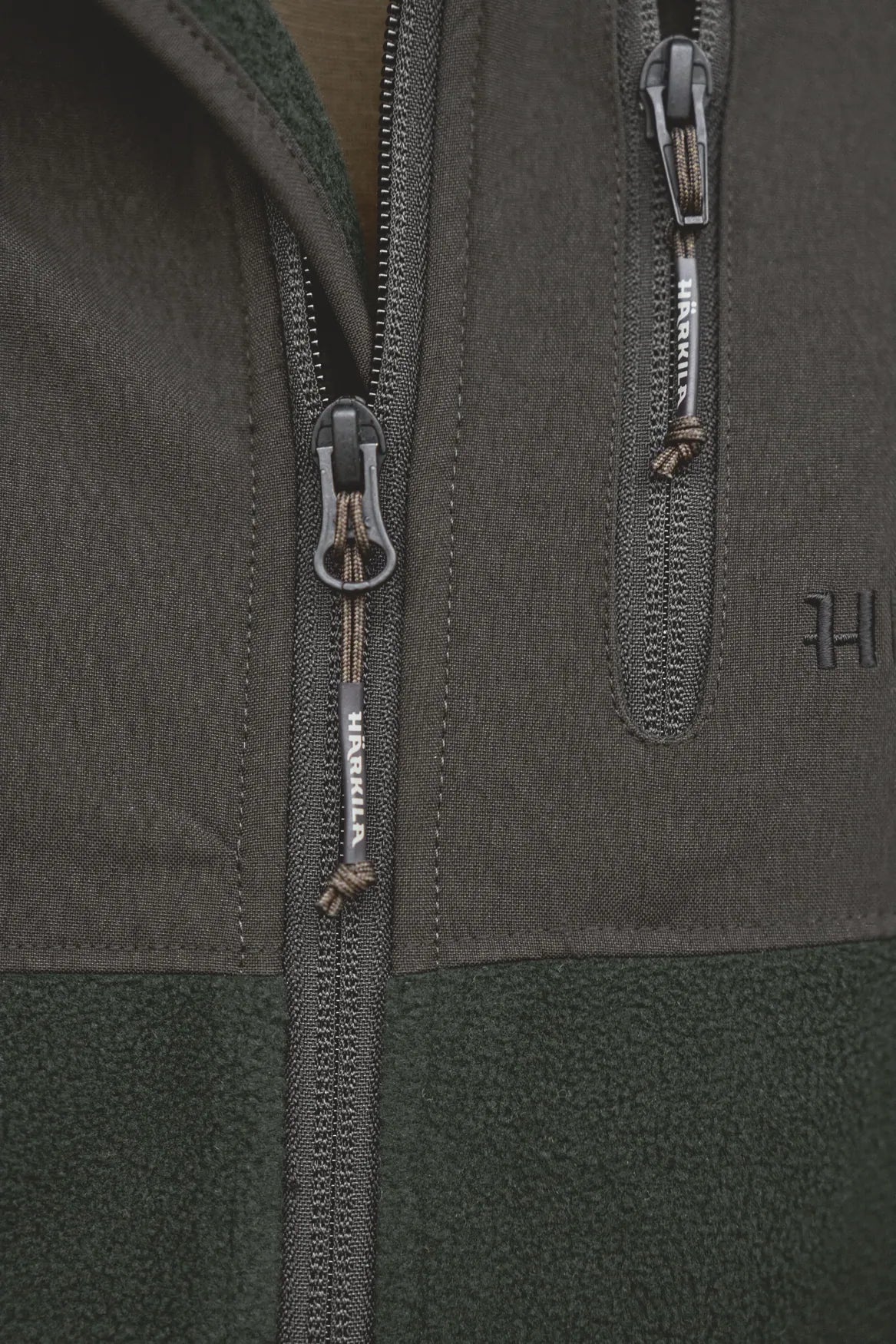 Härkila Fjell fleece jacket - Jet set/Meteorite