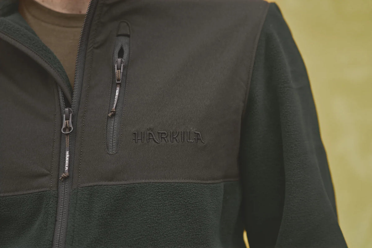 Härkila Fjell fleece jacket - Jet set/Meteorite