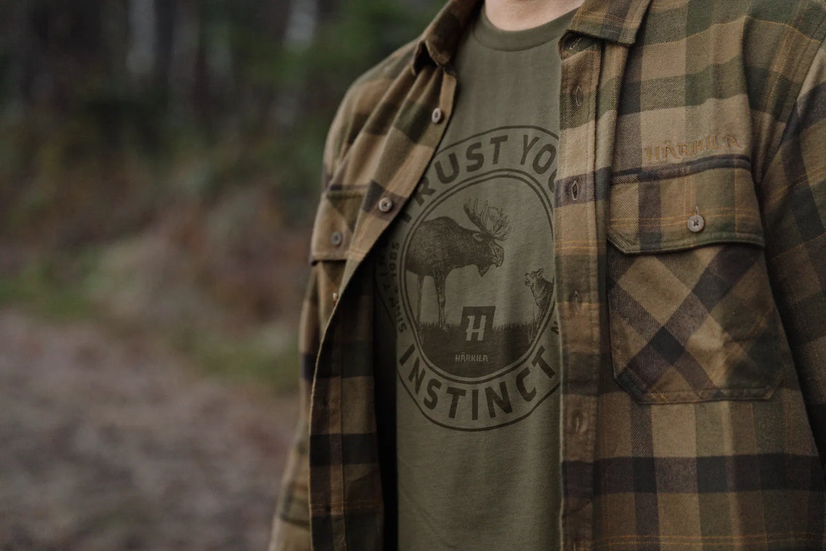 Härkila Moose S/S t-shirt - Tarmac