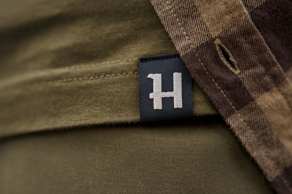 Härkila H-logo S/S T-shirt - Dark olive
