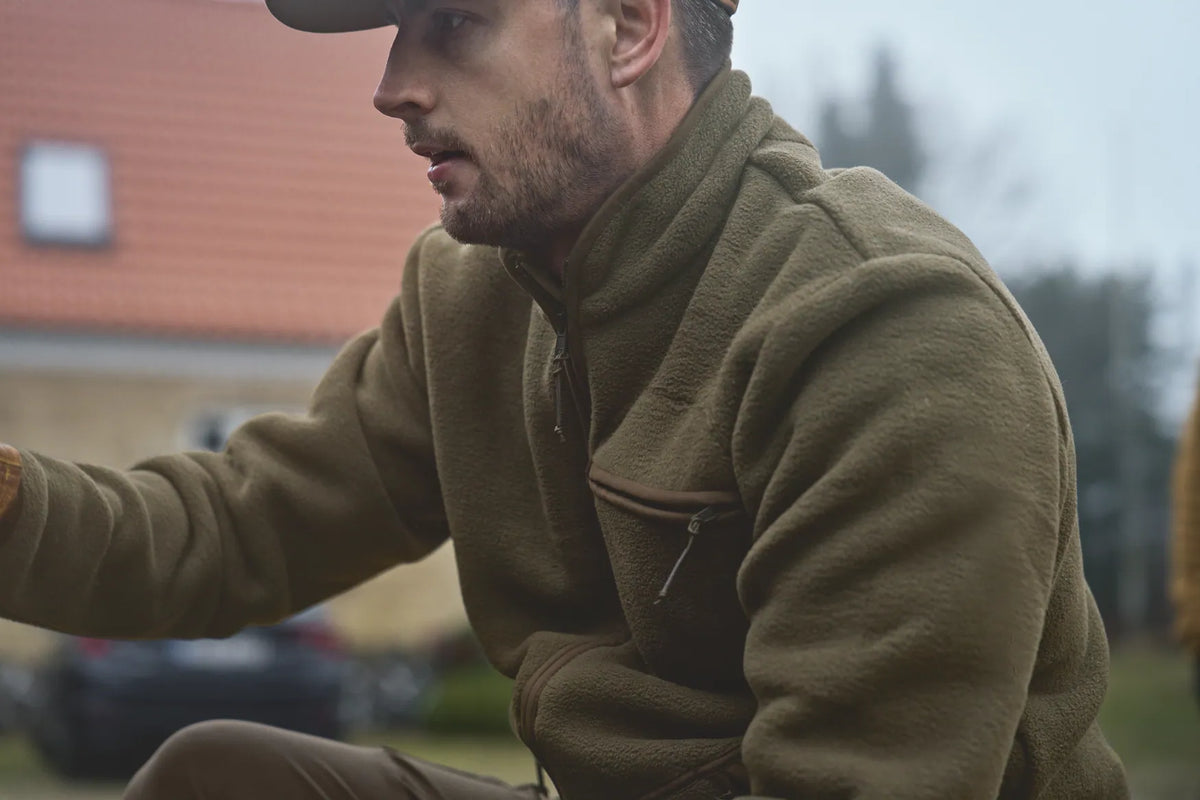 Torsby fleece jacket - Willow green