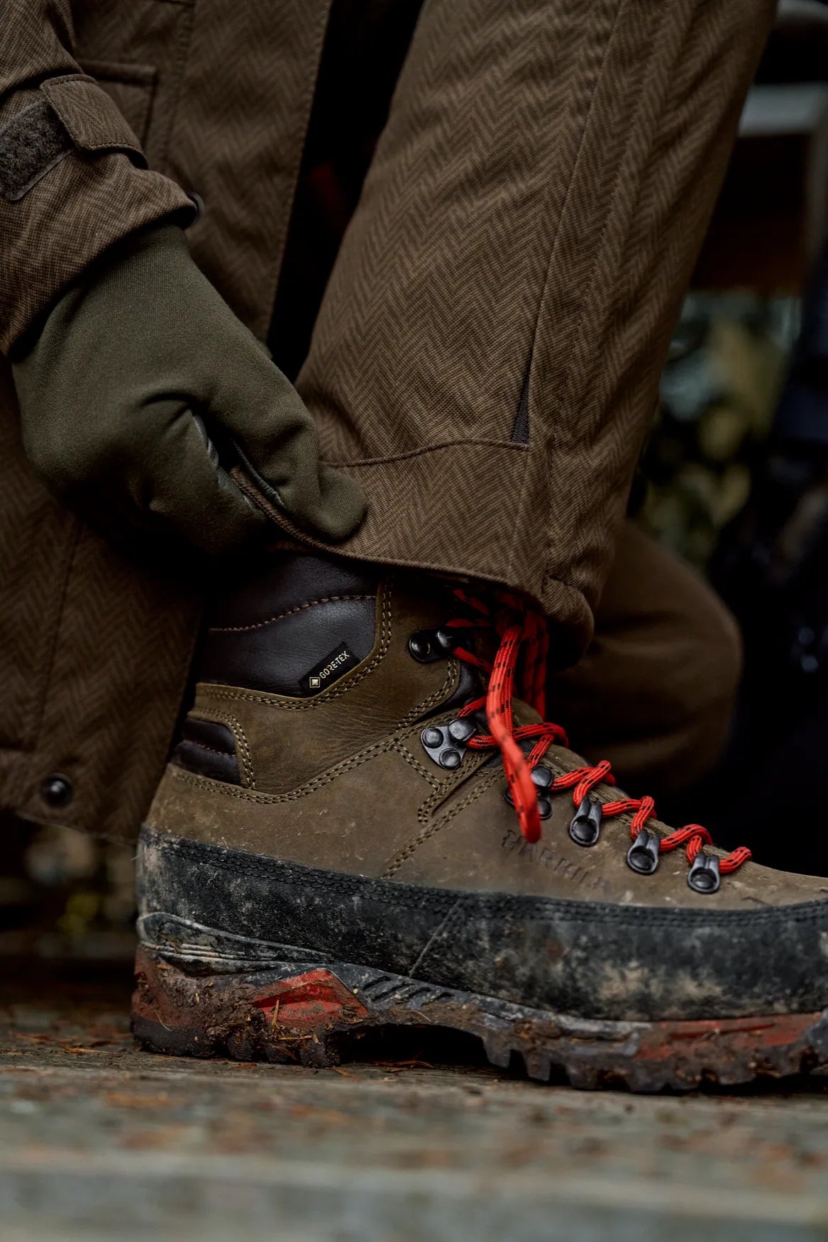 Driven Hunt HWS Ins. trousers W - Willow green