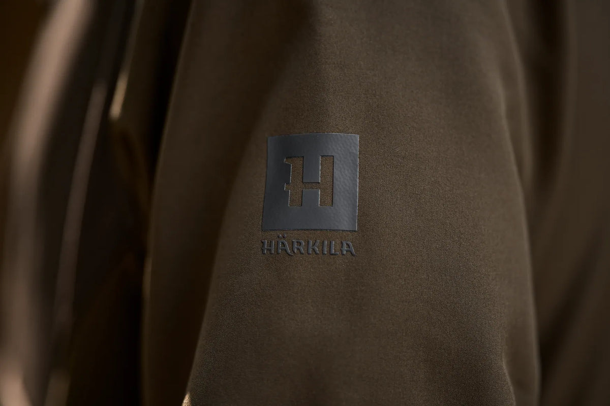 Härkila Scandinavian softshell jacket - Willow green/Shadow brown