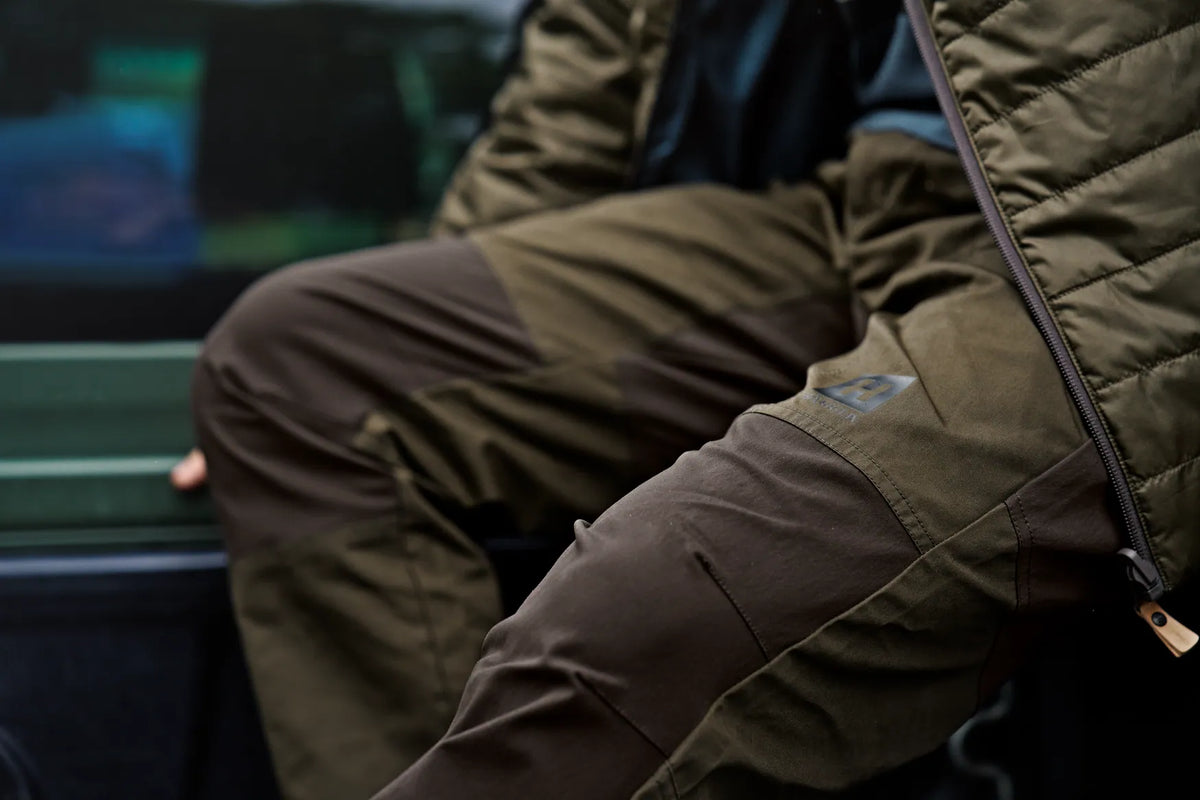 Härkila Fjell Trousers - Willow green/Shadow brown