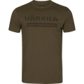 Härkila logo S/S t-shirt - Willow green