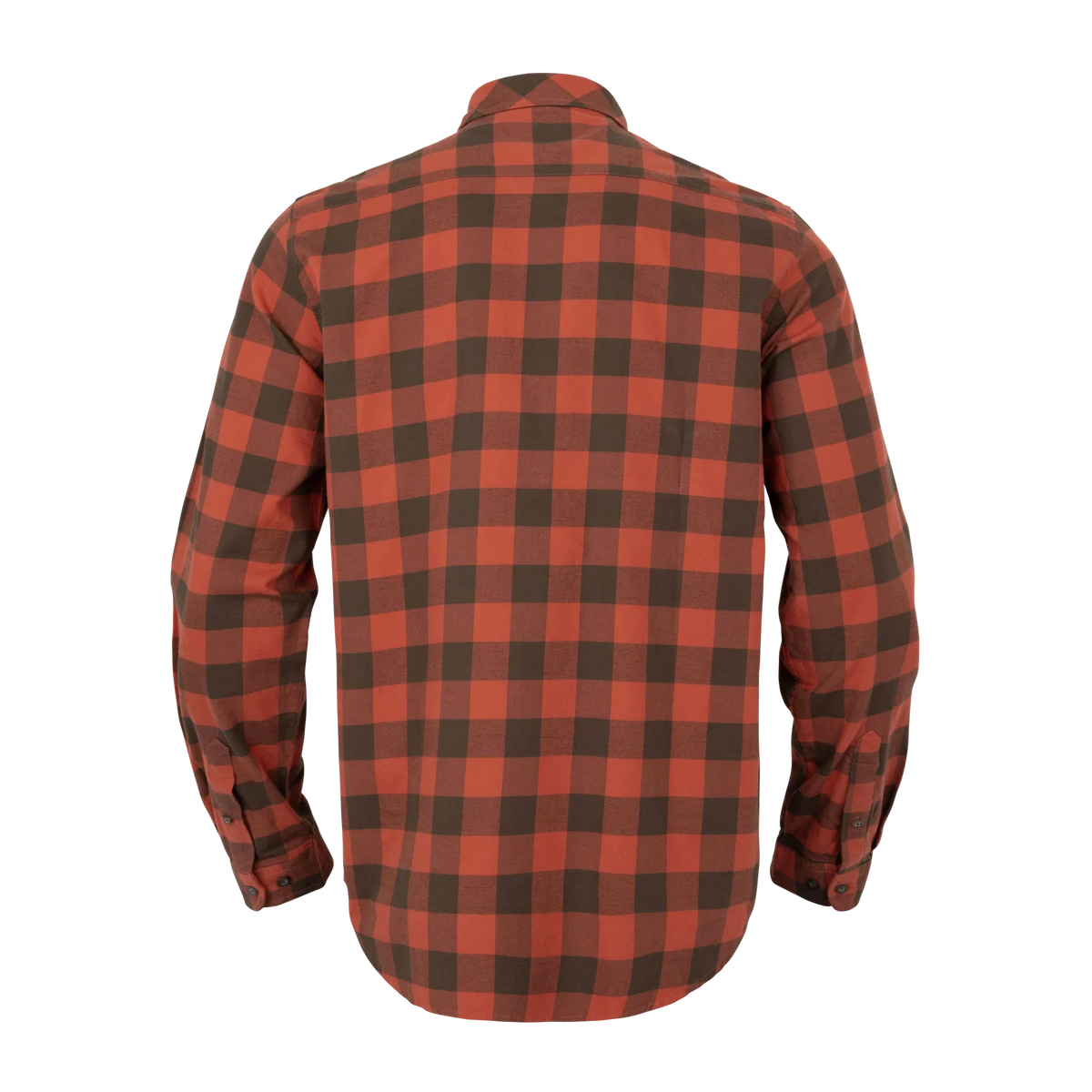 Härkila Scandinavian L/S shirt - Autumn orange check