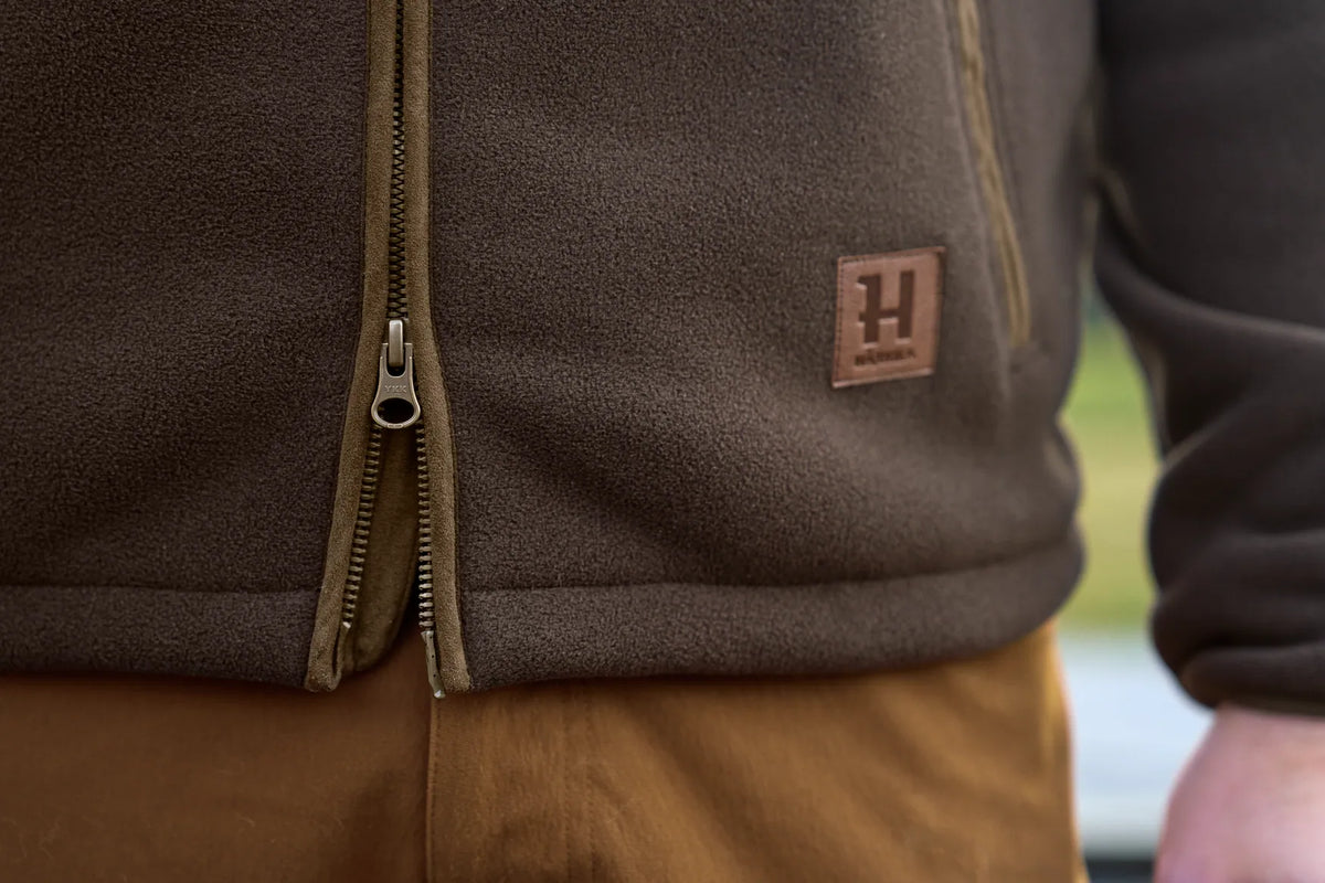 Sandhem sherpa fleece jacket - Demitasse brown