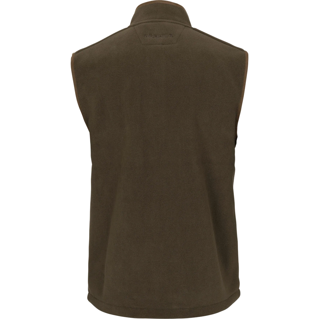 Sandhem sherpa fleece waistcoat - Willow green