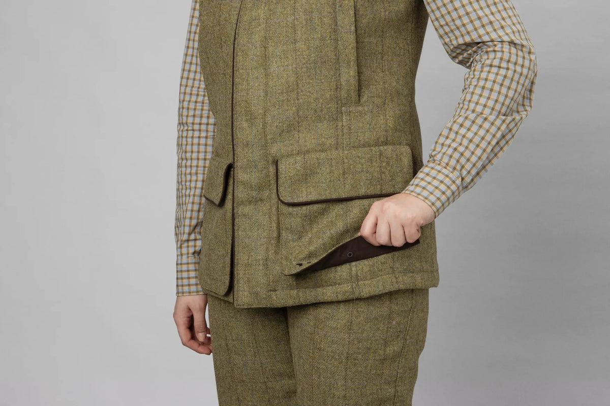 Jura waistcoat Women - Olive