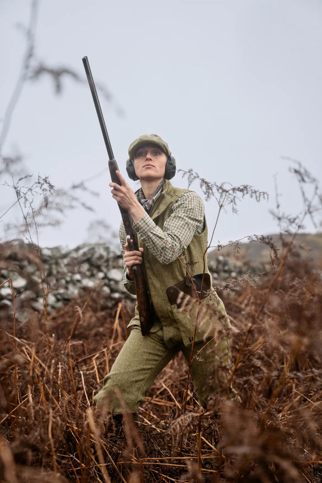 Jura waistcoat Women - Olive