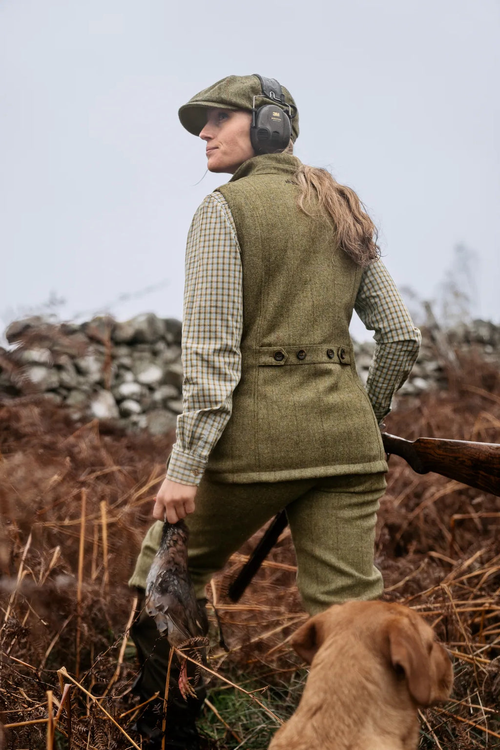 Jura waistcoat Women - Olive