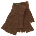 Alpacka half finger gloves - Pinecone brown