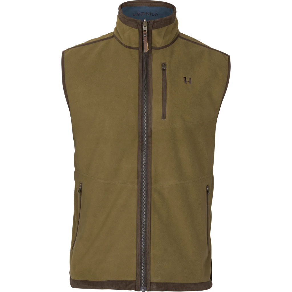 Kamko Estate WSP reversible waistcoat - Dark olive/Sea blue
