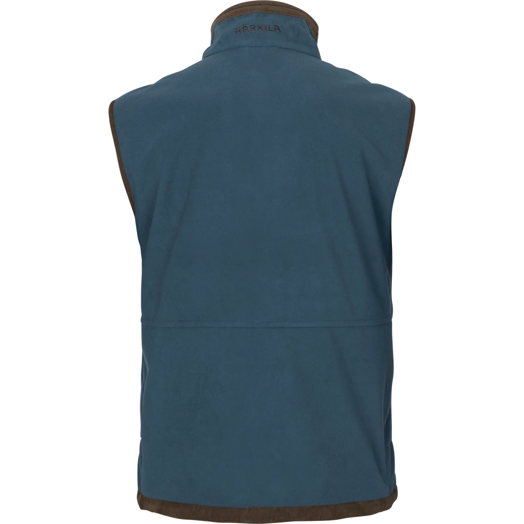 Kamko Estate WSP reversible waistcoat - Dark olive/Sea blue