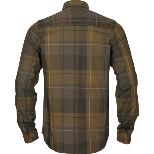 Akse L/S Shirt - Willow green check