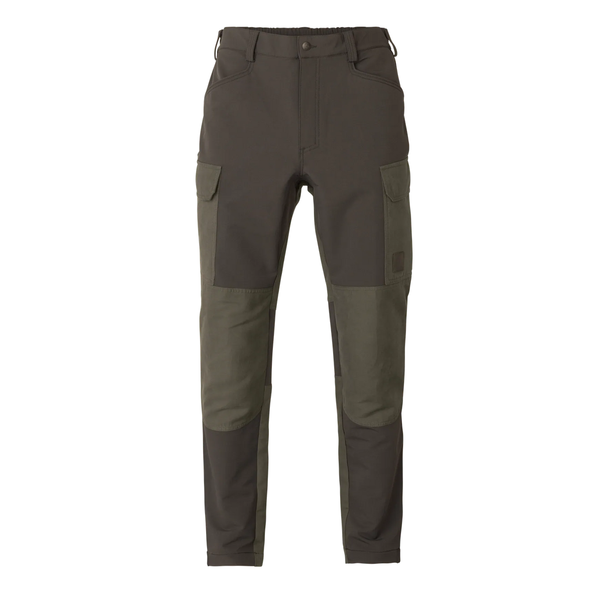 Härkila Hill trousers - Black olive/forest night